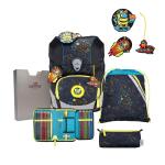 DerDieDas ErgoFlex Tiny Exklusiv LED Schulrucksack 5-teiliges Set Crazy jetzt online kaufen