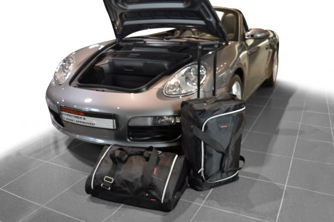Car-Bags Porsche Cayman / Boxster Reisetaschen-Set (987) 2004-2012 (2WD +  4WD mit CD-Wechsler) | 1x45l + 1x41l | jetzt online kaufen auf Koffer.de ✓