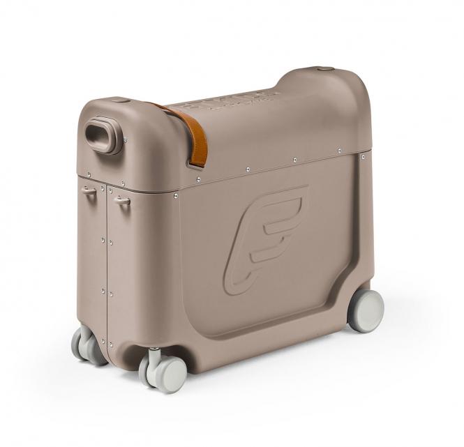 JetKids by Stokke BedBox Aufsitzkoffer und Flugzeugbett Creamy Cappuccino |  jetzt online kaufen auf Koffer.de ✓