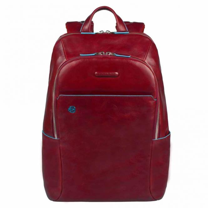 Piquadro Blue Square Kleiner Laptoprucksack mit iPad®-Fach Rot | jetzt  online kaufen auf Koffer.de ✓