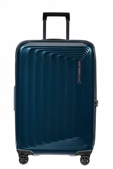 Samsonite Nuon Trolley mit 4 Rollen erweiterbar 69cm Metallic Dark Blue |  jetzt online kaufen auf Koffer.de ✓