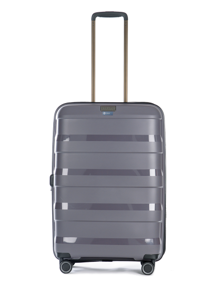 Stratic Straw + Hartschalen-Koffer M, erweiterbar dark grey | jetzt online  kaufen auf Koffer.de ✓