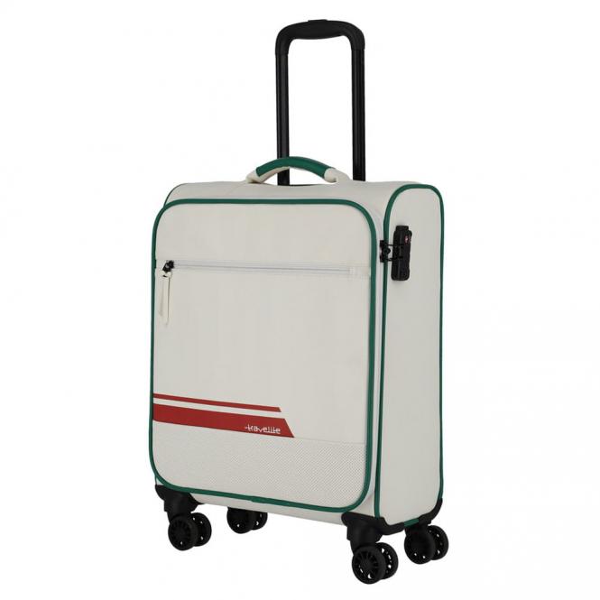 Travelite 80s Collection Trolley S Weiss | jetzt online kaufen auf Koffer.de  ✓