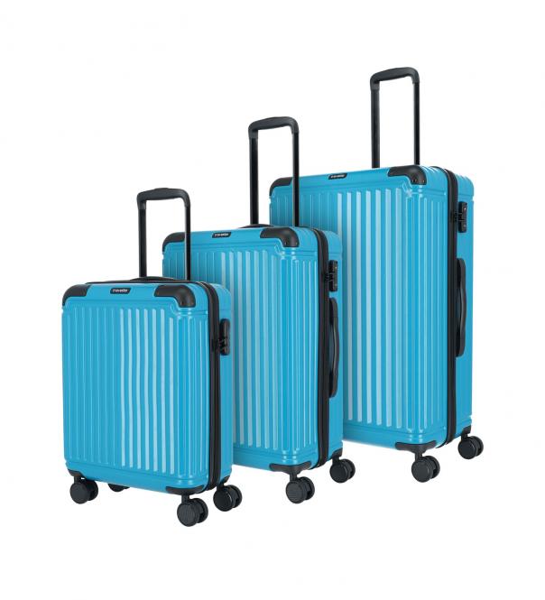 Travelite Cruise 3-tlg. Koffer-Set, 4w L/M/S Türkis | jetzt online kaufen  auf Koffer.de ✓