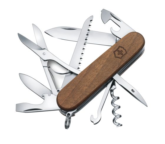 Victorinox Mittleres Taschenmesser Huntsman Wood, 13 Funktionen Braun |  jetzt online kaufen auf Koffer.de ✓