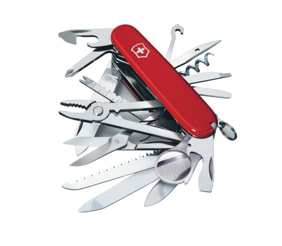 Victorinox Swiss Champ 33 Funktionen, Mittleres Taschenmesser Rot | jetzt  online kaufen auf Koffer.de ✓