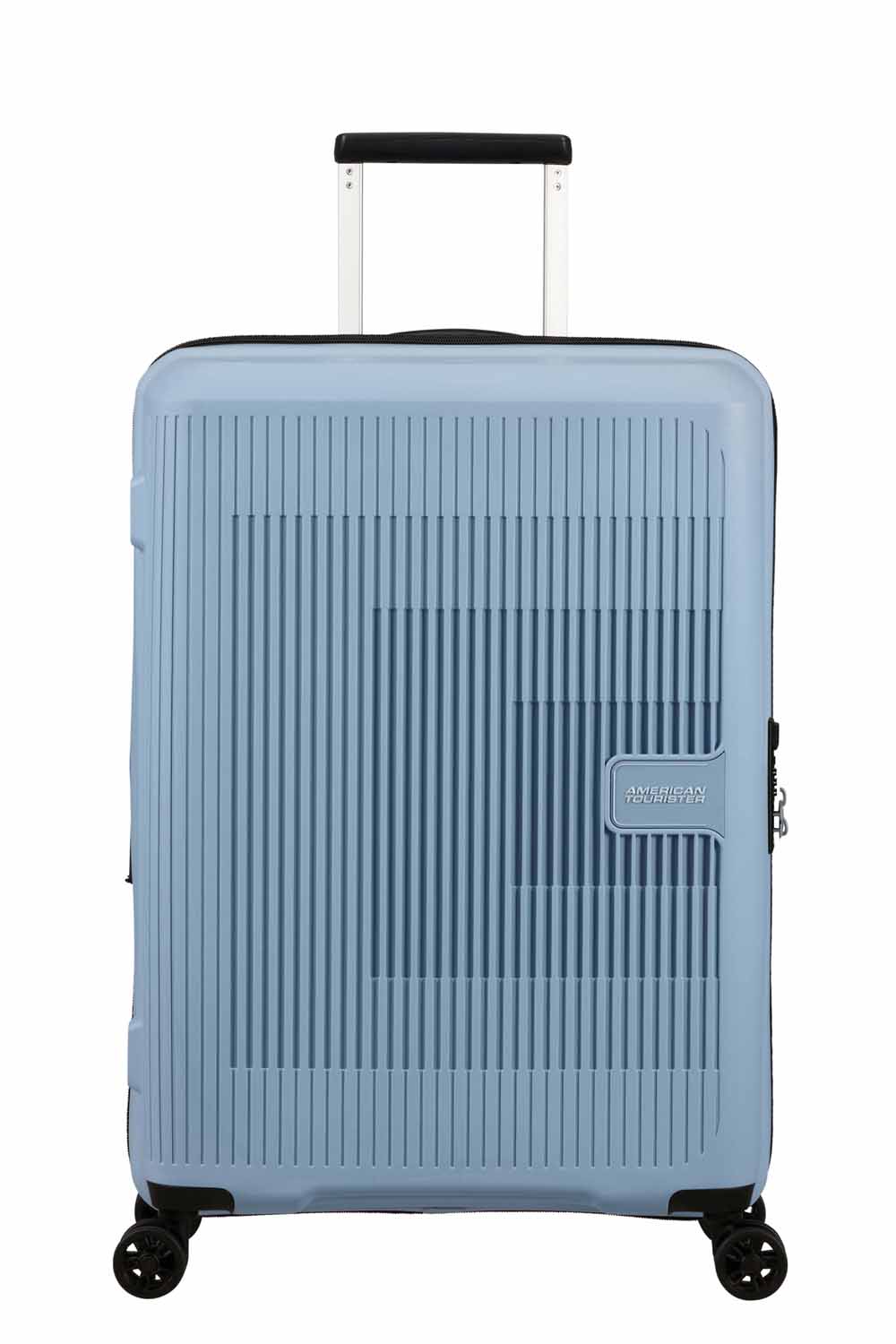 American Tourister AeroStep 67cm Check-in Größe M, erweiterbar Soho Grey