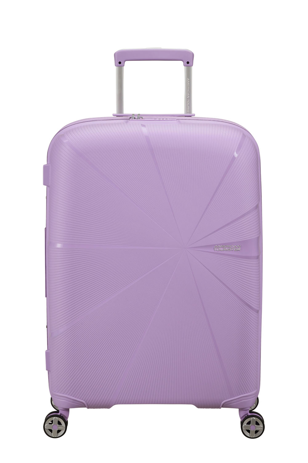 American Tourister StarVibe Trolley 67cm mit 4 Rollen, Erweiterbar + GRATIS HOTELGUTSCHEIN Digital Lavender