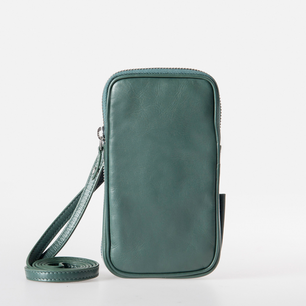 aunts & uncles Jamie´s Orchard Prune Phone bag dark jade