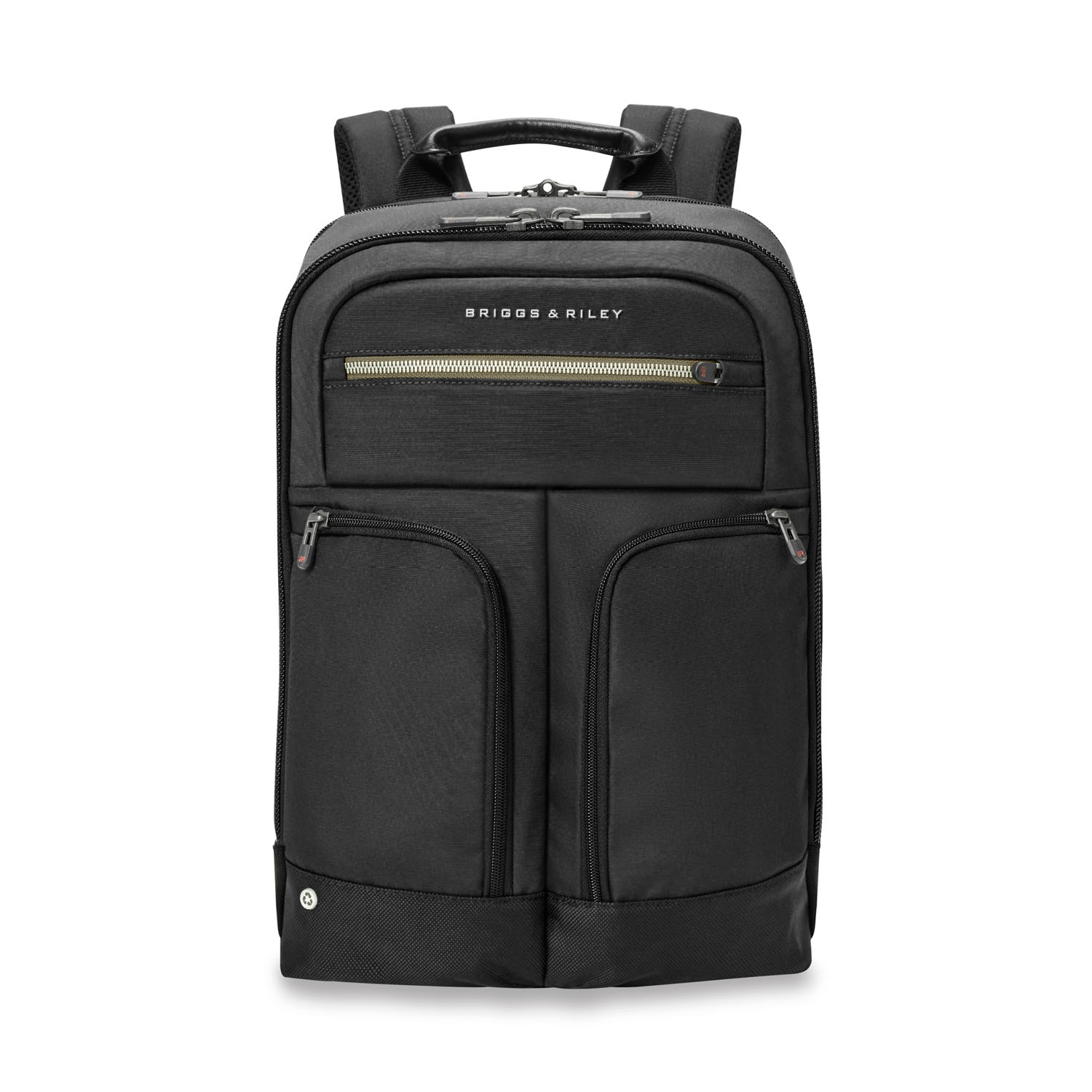 Briggs & Riley HTA Slim Expandable Backpack Black