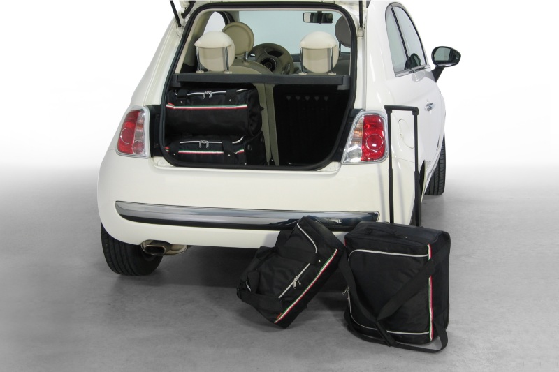 Car-Bags Fiat 500 Reisetaschen-Set ab 2007 inkl. Cabrio | 2x54l + 2x24l |  jetzt online kaufen auf Koffer.de ✓