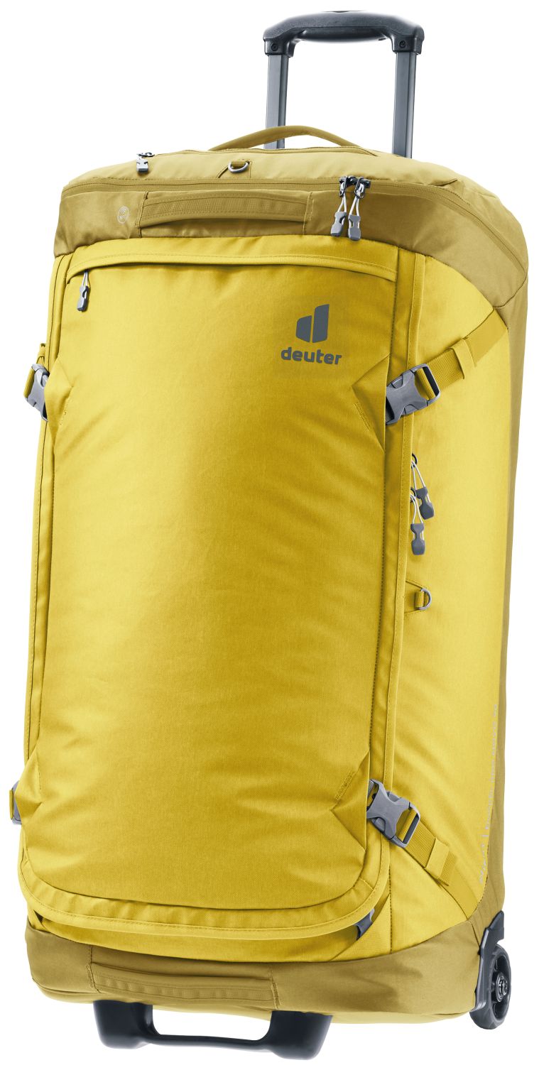 Deuter Aviant Duffel Pro Movo 90 Reisetasche 2-Rollen corn-turmeric