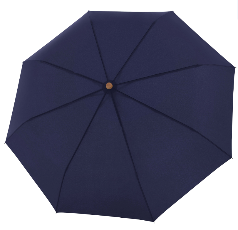 doppler Nature Magic Nachhaltiger Regenschirm deep blue