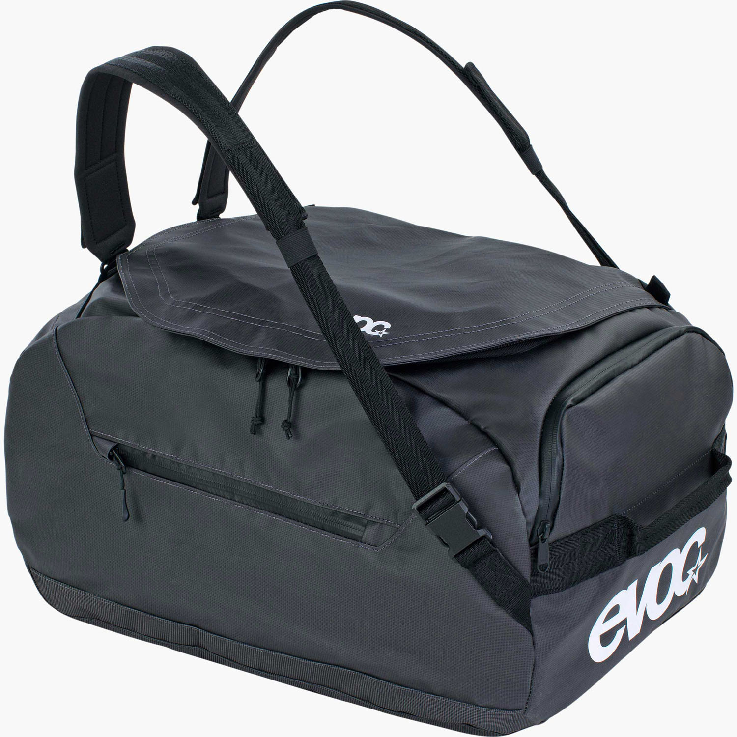 evoc DUFFLE BAG BAG 100 Reisetasche Carbon Grey - Black