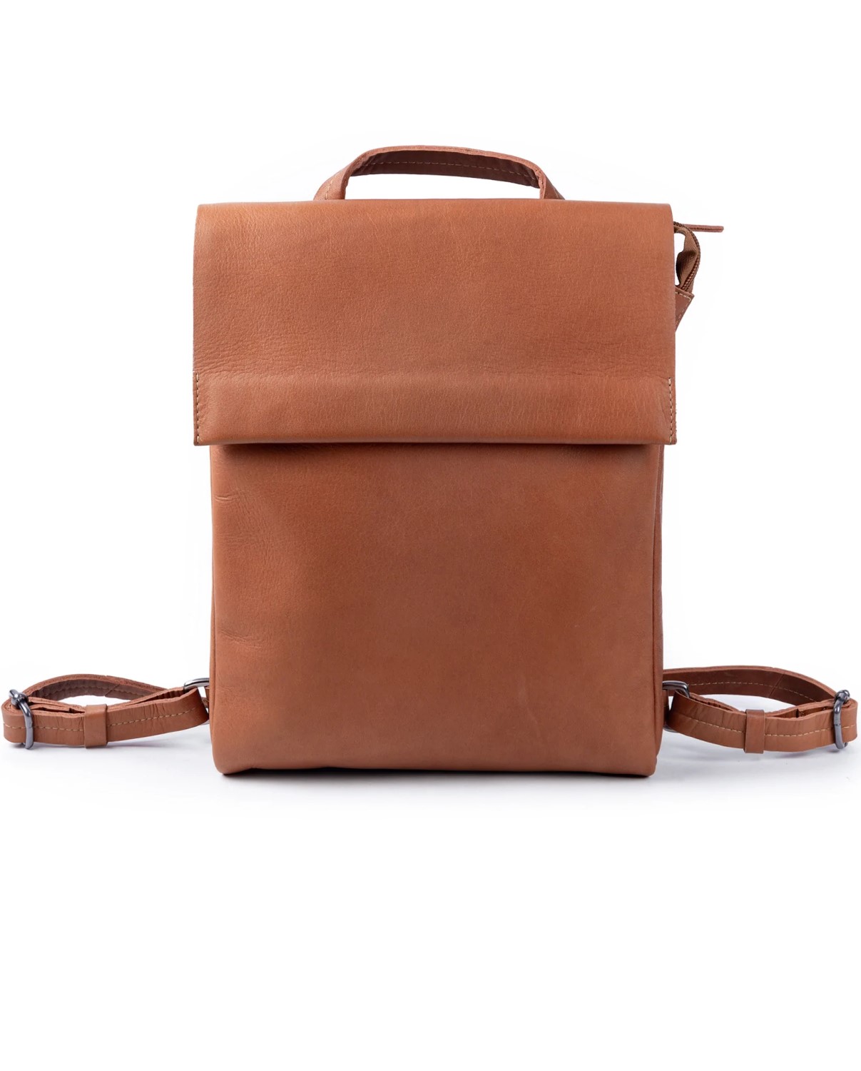 Harold&#039 s Campo Plaid Backpack M cognac