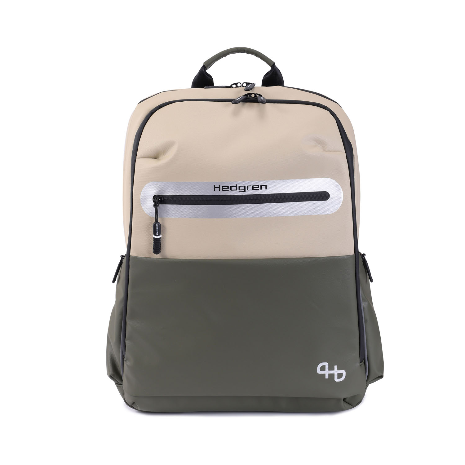 Hedgren STEM 2-Comp Backpack 15,6  + RFID Beige/Olive