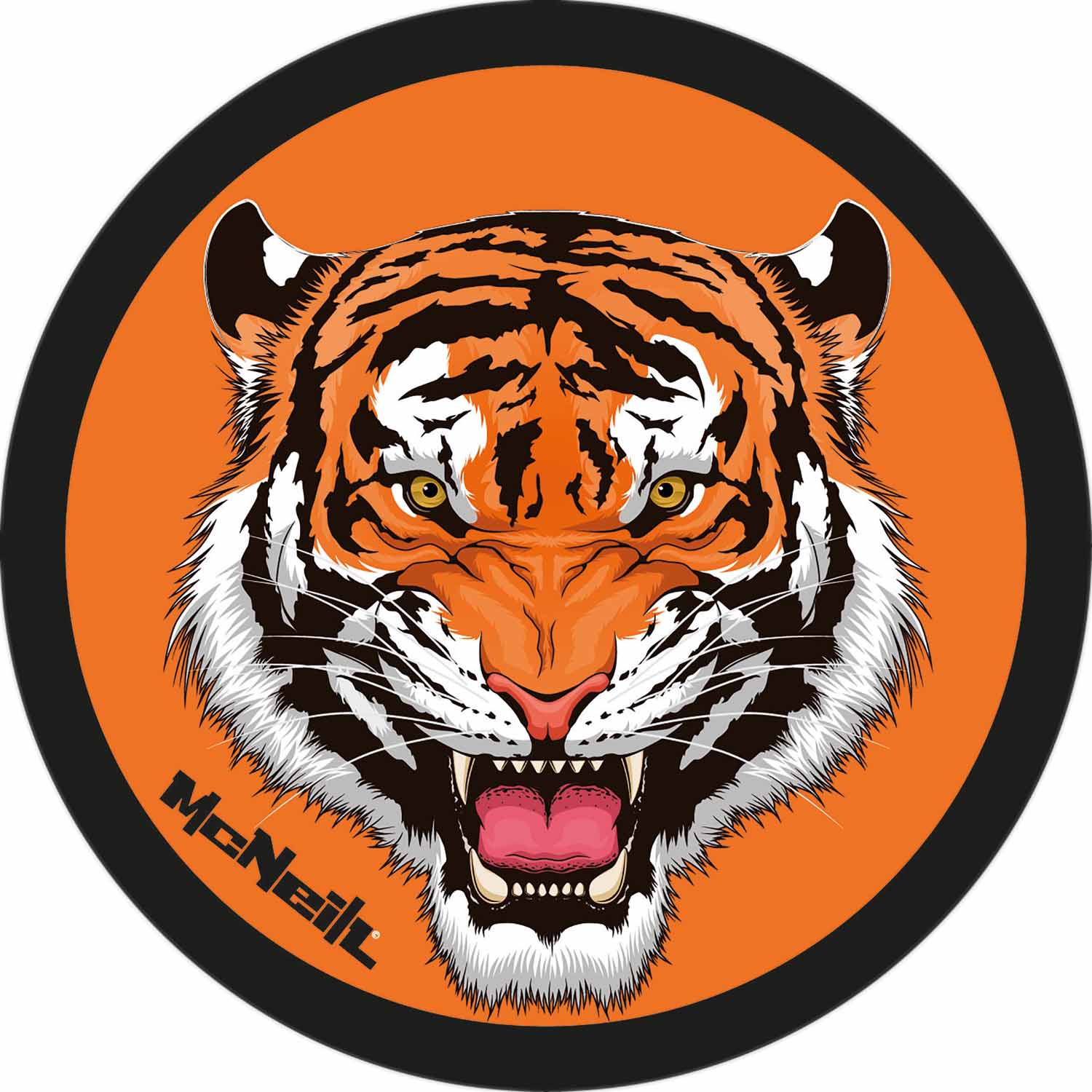 McNeill Schulzubehör McAddys zu Schulranzen Tiere: Tiger/orange