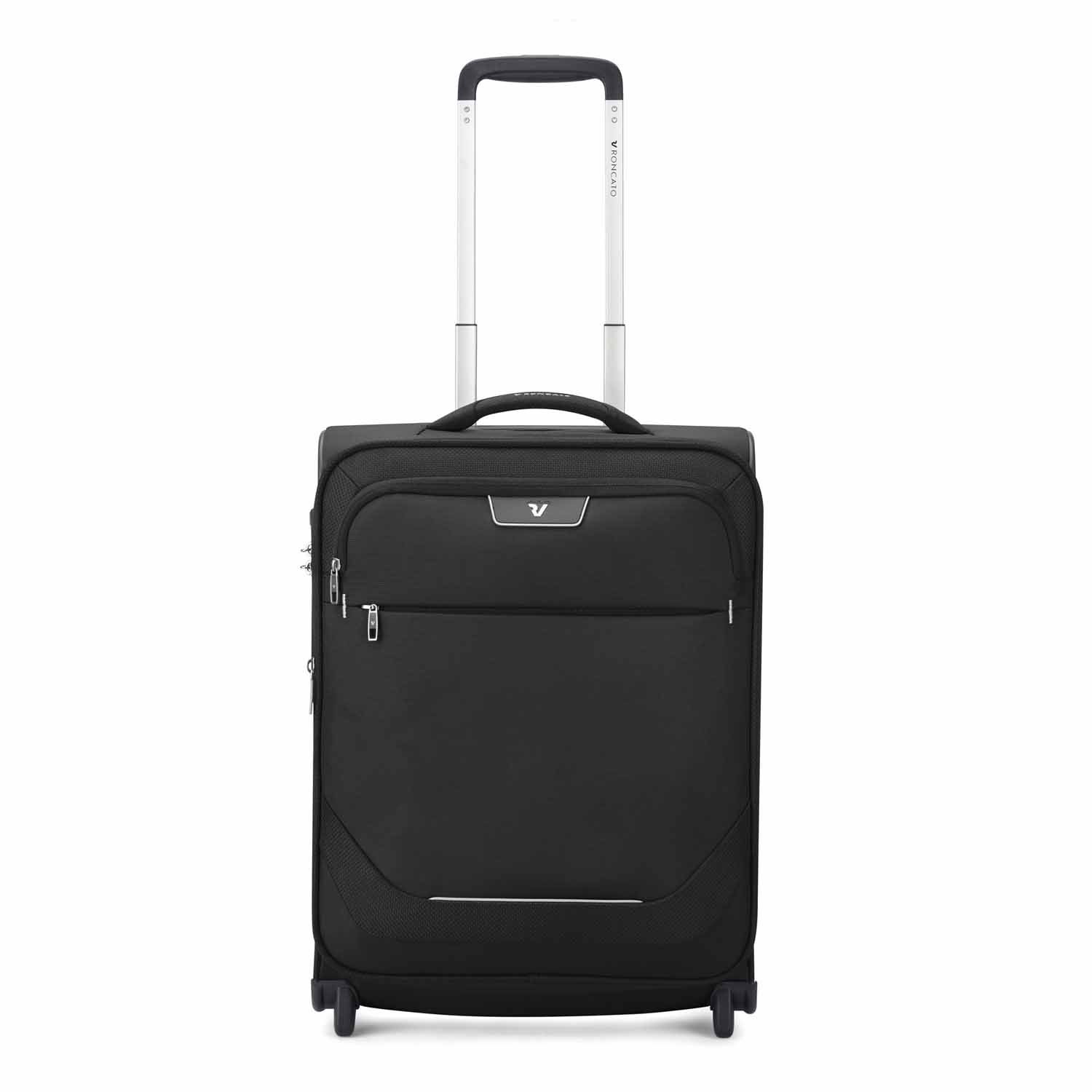 Roncato Joy Handgepäck Carry-On 2-Rollen, erweiterbar 20/23cm Schwarz