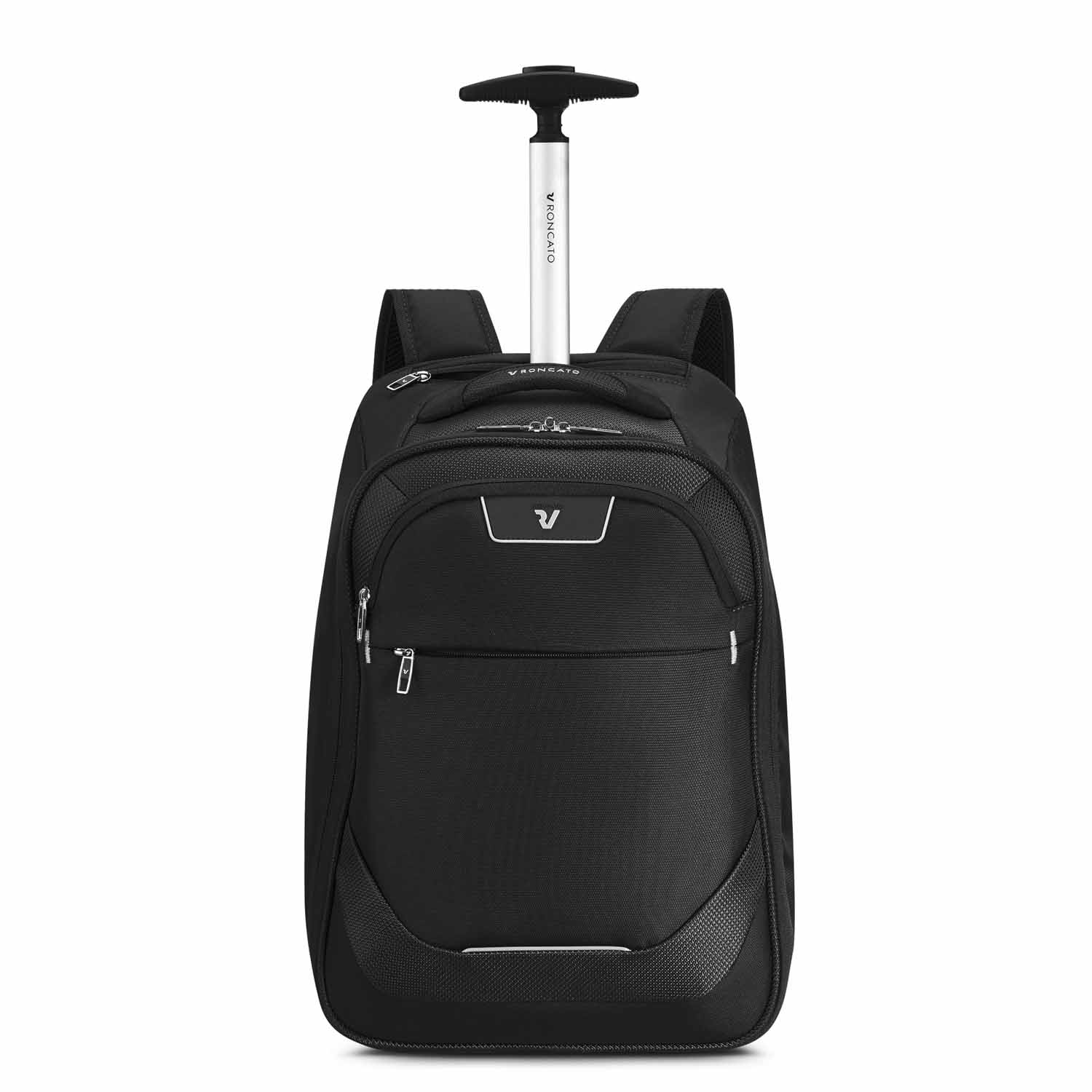 Roncato Joy Small Trolley-Rucksäcke Carry-On auf 2-Rollen Schwarz