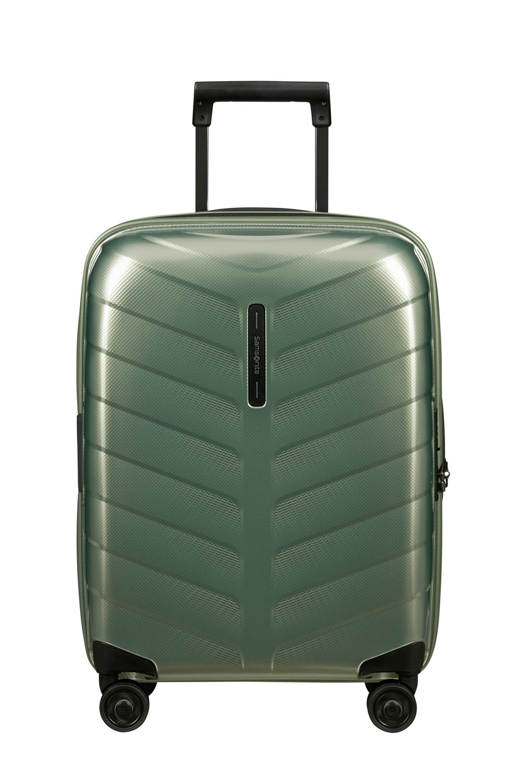 Samsonite Attrix Trolley mit 4 Rollen erweiterbar 55cm (20/23cm) Basil Green