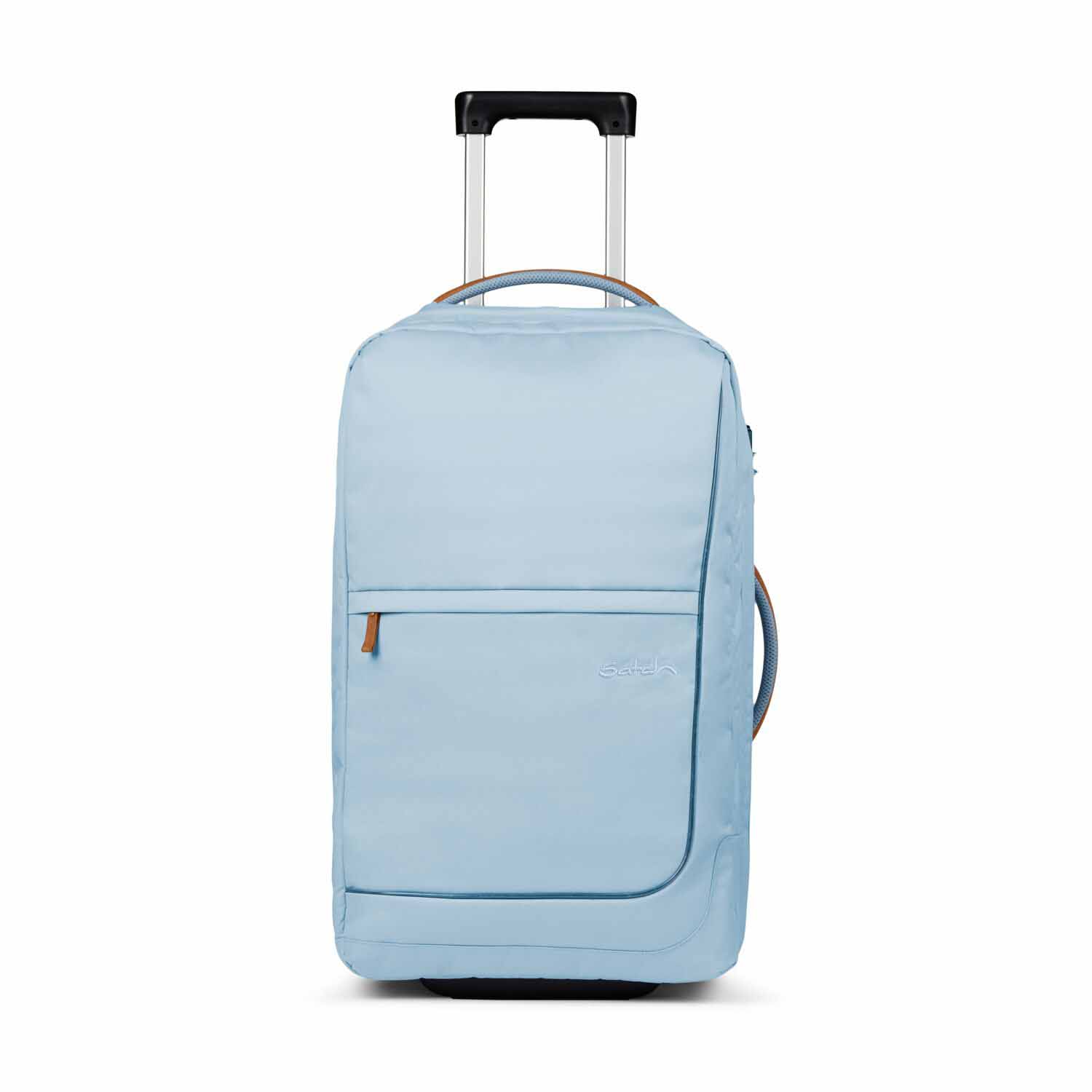 satch Koffer flow M Trolley Pure Ice Blue