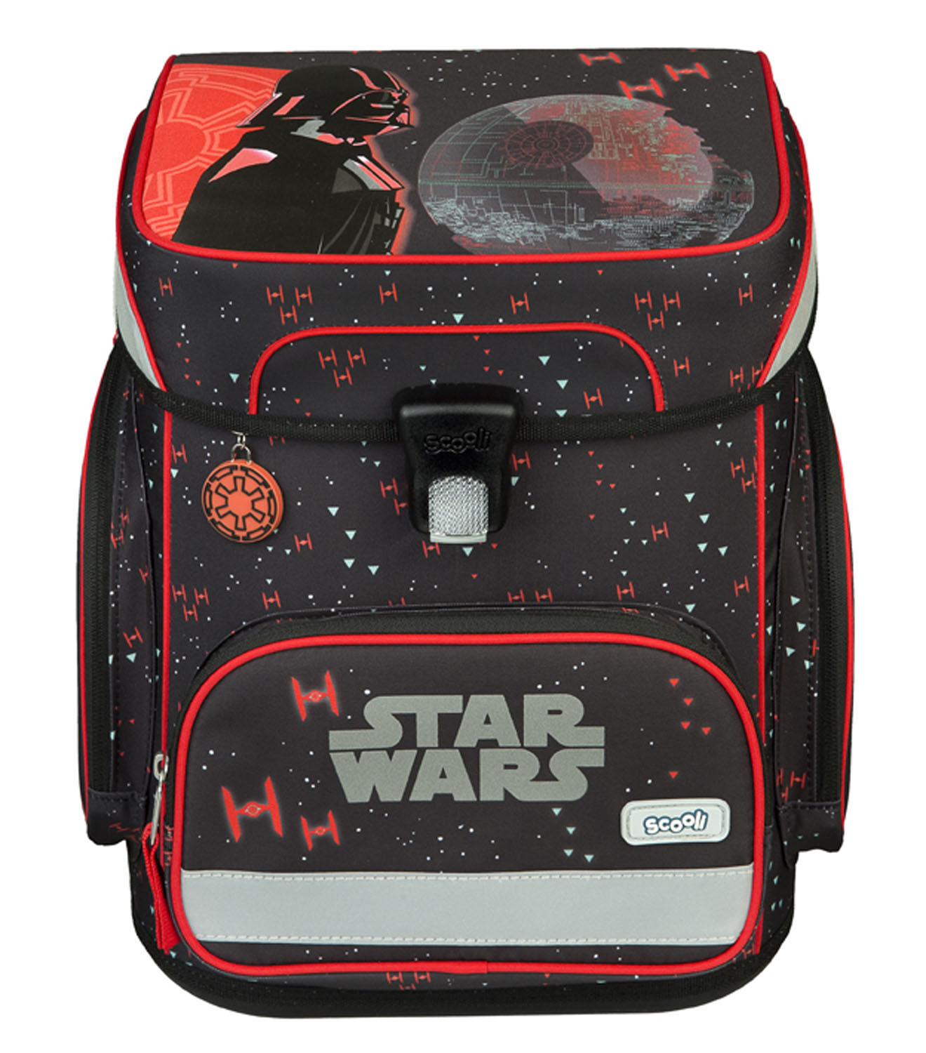 Scooli EasyFit Schulranzen, 5-teiliges Set Star Wars