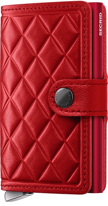 Secrid Miniwallet Premium Emboss MEd-Diamond Red