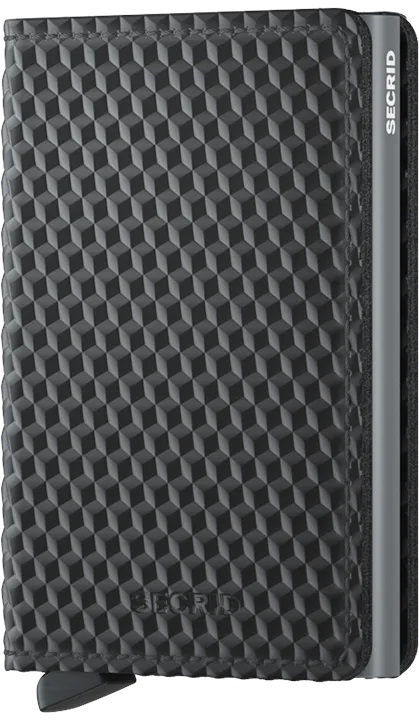 Secrid Slimwallet Cubic SCu-Black-Titanium