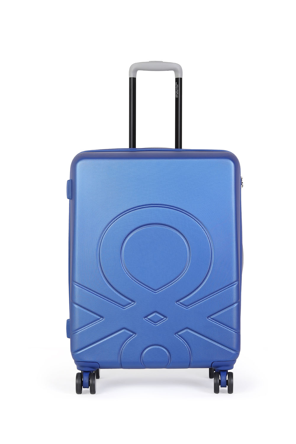 Benetton ULTRA LOGO Trolley mit 4 Rollen L Blau / Grau | jetzt online kaufen  auf Koffer.de ✓