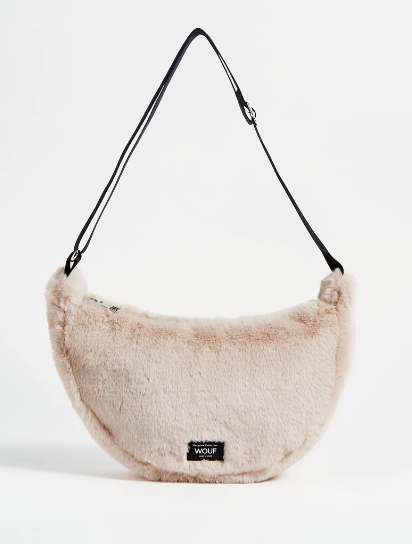 Wouf FAUX FUR crossbody bag nevada