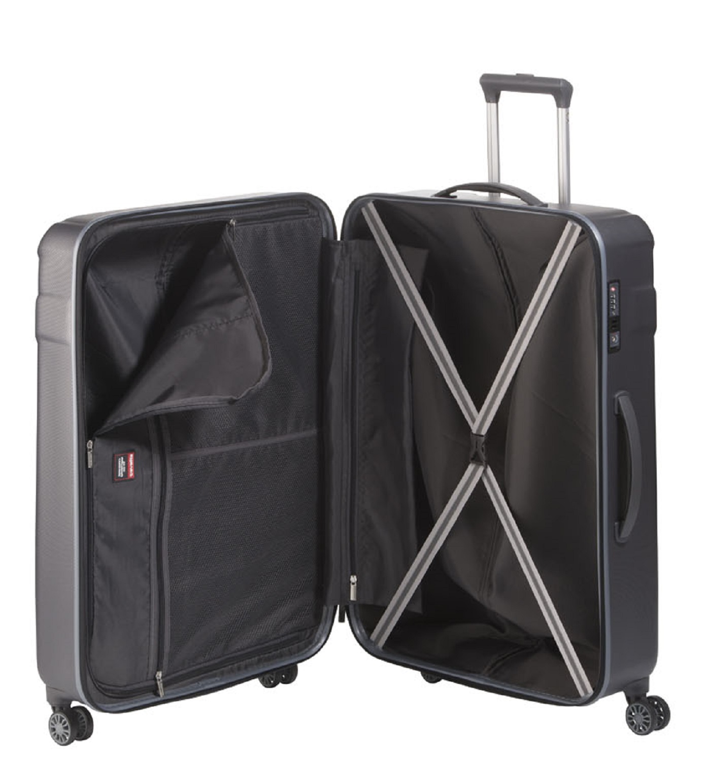 Travelite Vector 3-tlg. Koffer-Set, 4w L/M/S Anthrazit | jetzt online  kaufen auf Koffer.de ✓